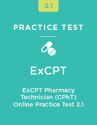Stock photo representing ExCPT Pharmacy Technician (CPhT) Online Practice Test 2.1