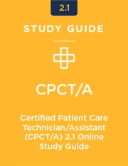 Stock photo representing Certified Patient Care Technician/Assistant (CPCT/A) Online Study Guide 2.1