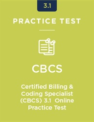 Stock photo representing Certified Billing & Coding Specialist (CBCS) Online Practice Test 3.1