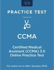 Stock photo representing Certified Clinical Medical Assistant (CCMA) Online Practice Test 3.0