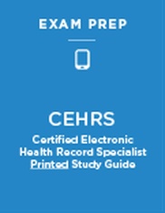 Stock photo representing Certified Electronic Health Records Specialist (CEHRS) Printed Study Guide