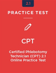Stock photo representing Certified Phlebotomy Technician (CPT) Online Practice Test 2.1